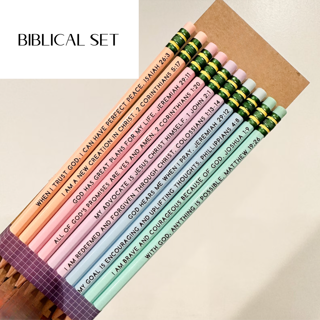 CUSTOM ENGRAVED PENCILS
