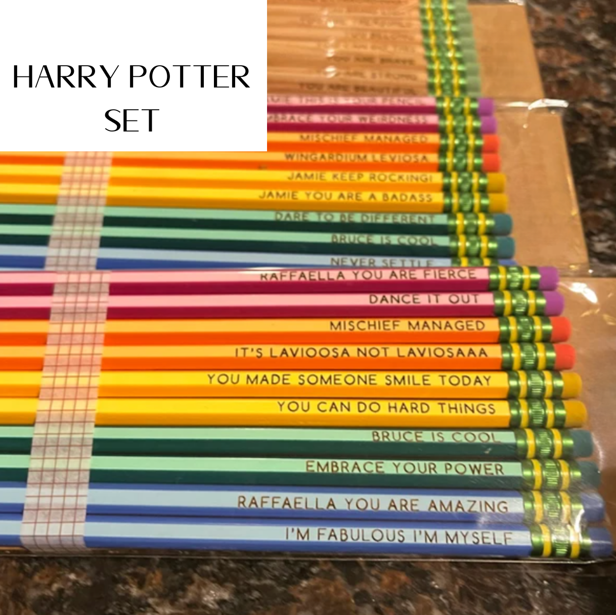 CUSTOM ENGRAVED PENCILS