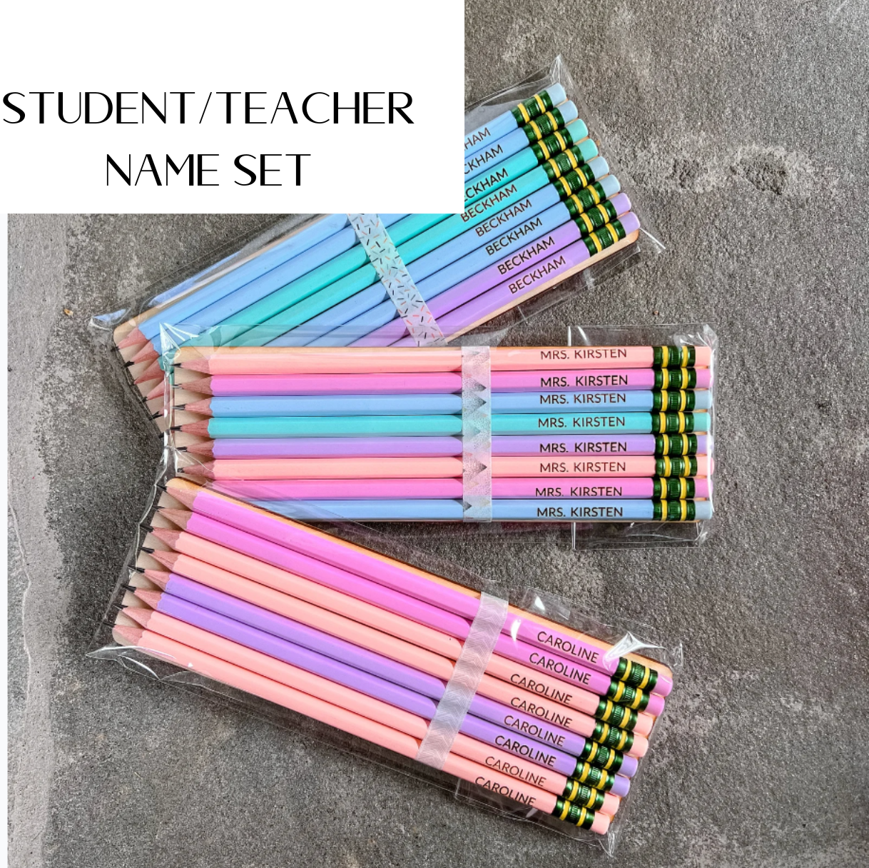 CUSTOM ENGRAVED PENCILS