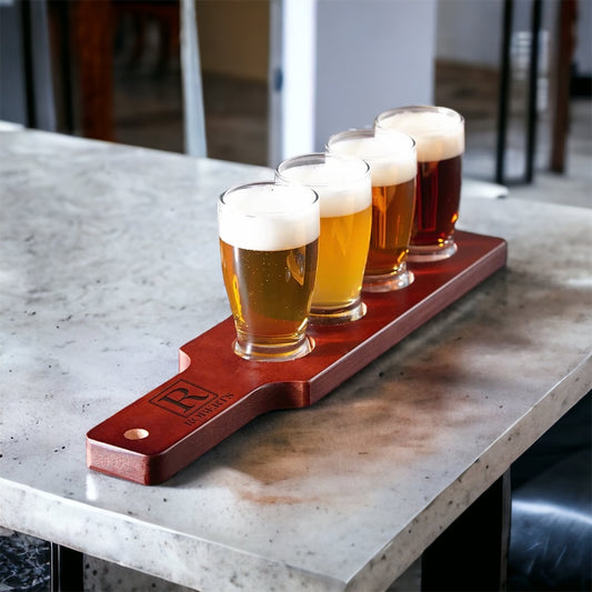 Personalized Wine & Spirits Flight Paddle