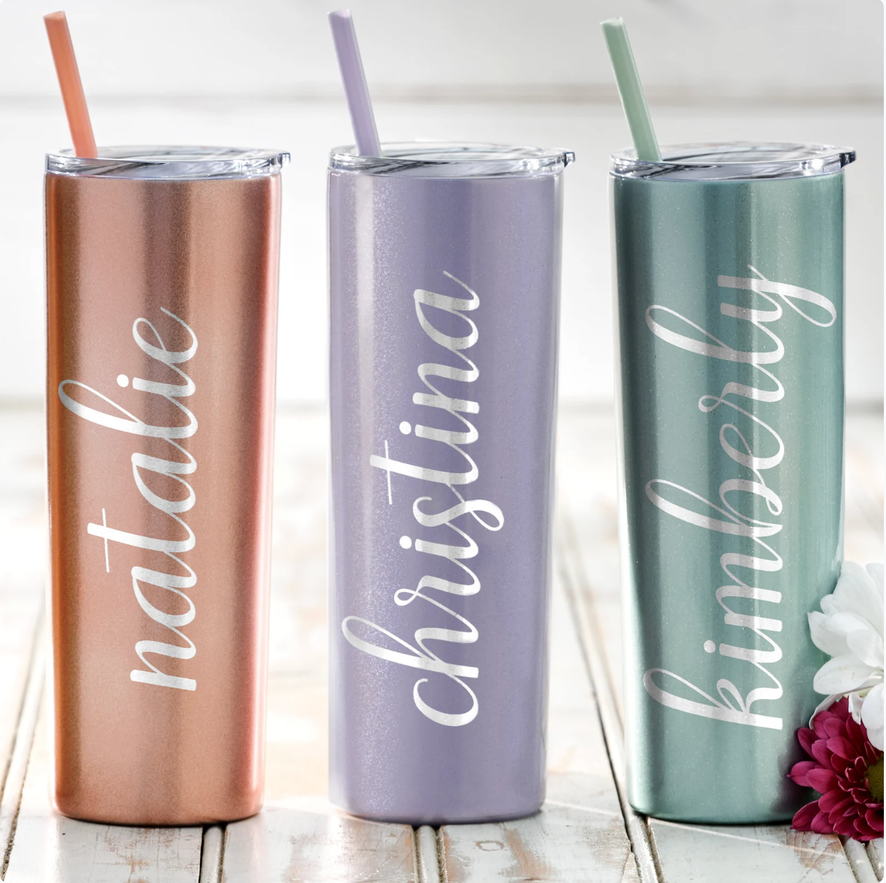 PERSONALIZED 20OZ SKINNY TUMBLER