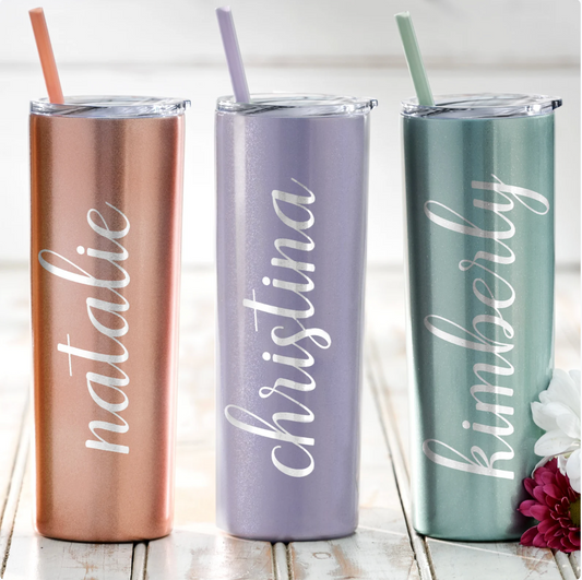 PERSONALIZED 20OZ SKINNY TUMBLER