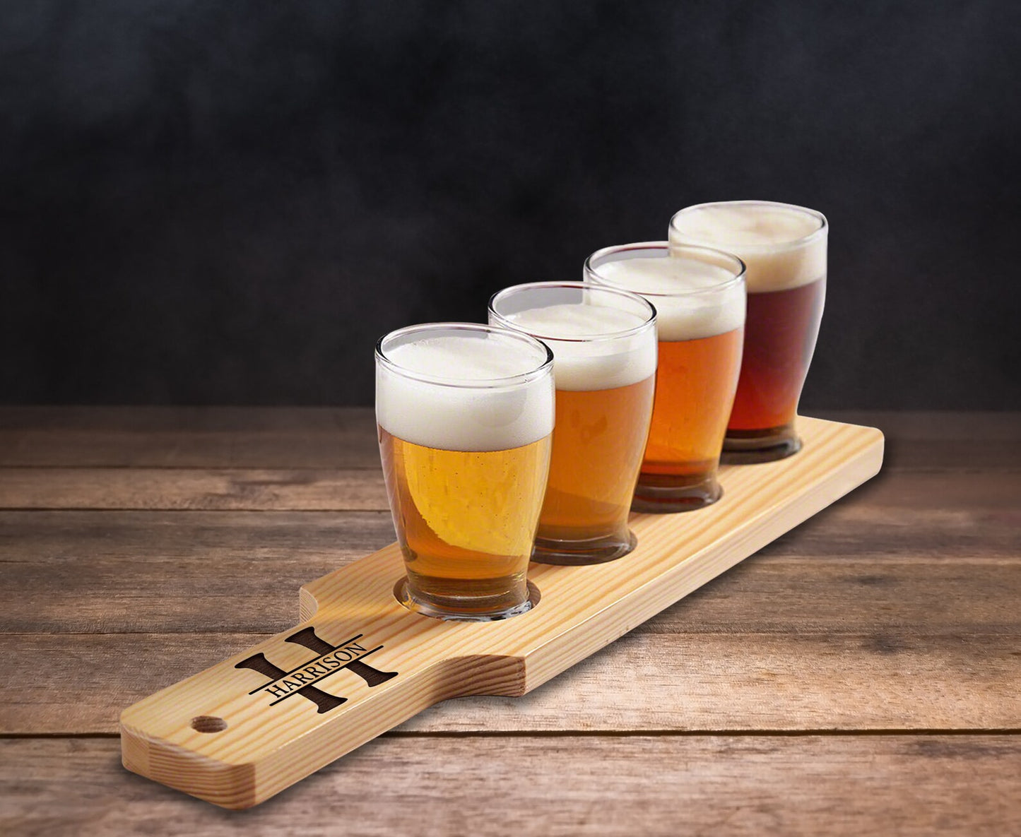 Personalized Wine & Spirits Flight Paddle
